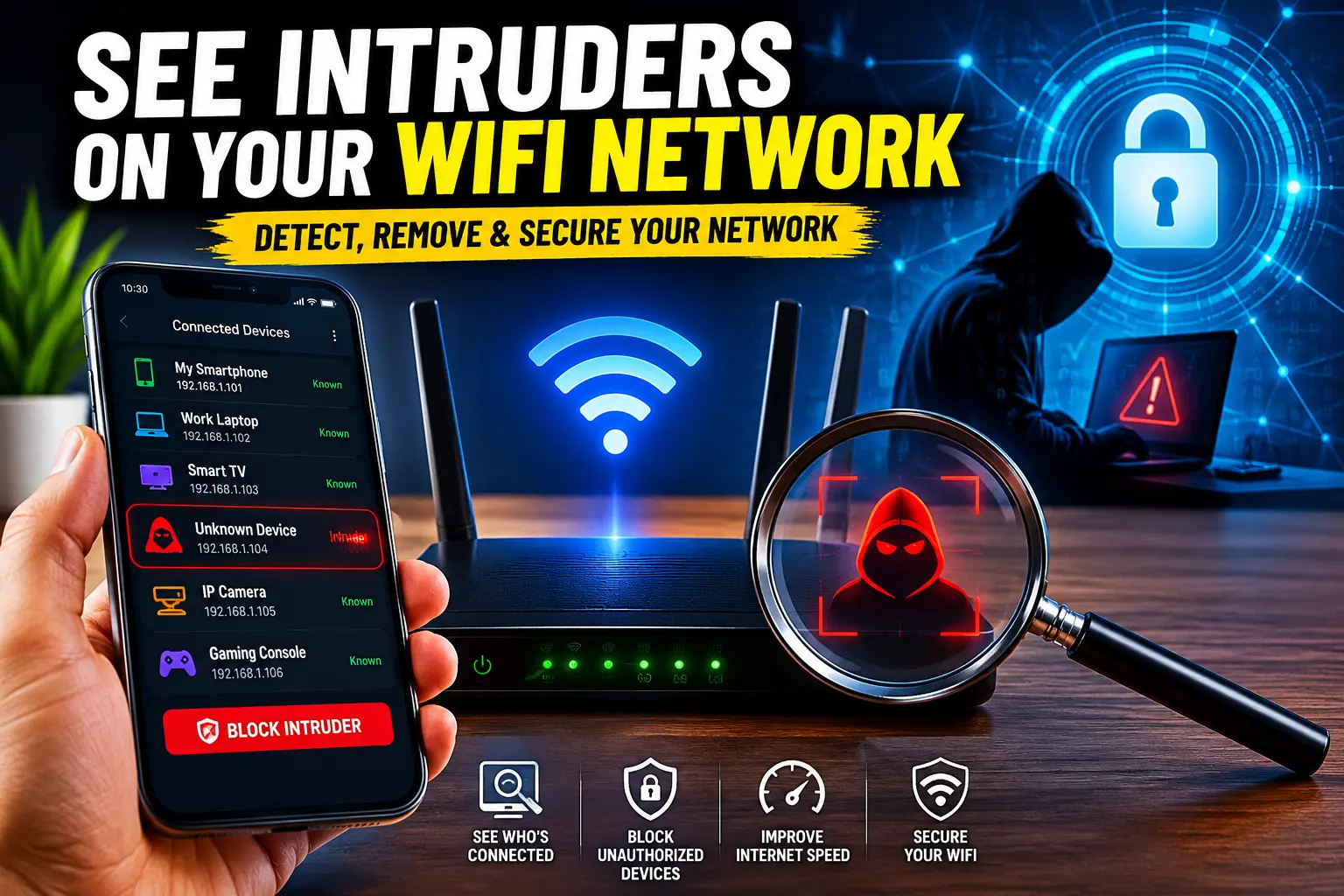 See Intruders on Your WiFi Network
