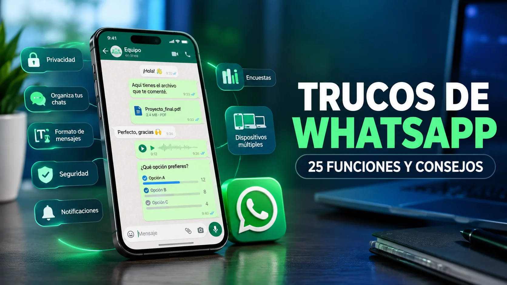 Trucos de WhatsApp: 25 funciones y consejos que debes conocer