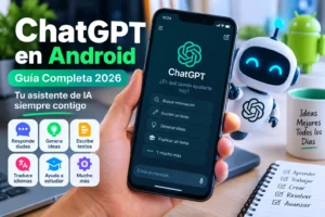 Cómo Usar ChatGPT en Android: Guía Completa 2026